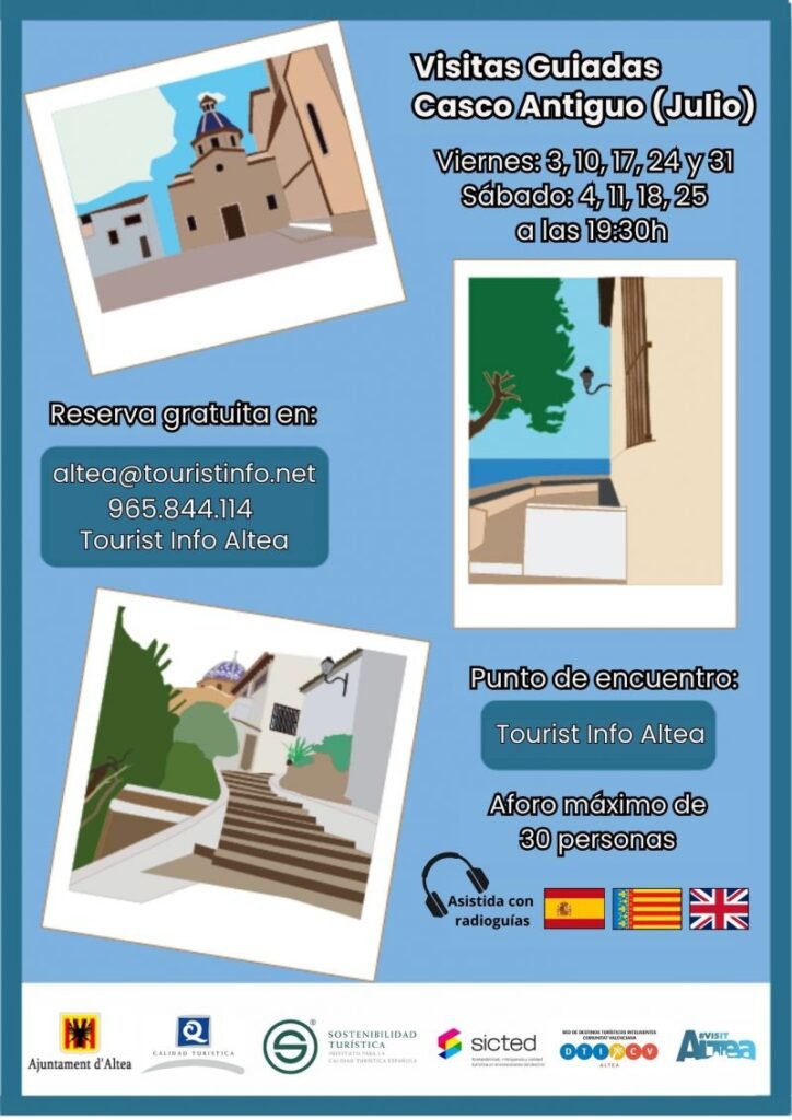 Que faire sur la Costa Blanca en juillet Que faire sur la Costa Blanca en juillet