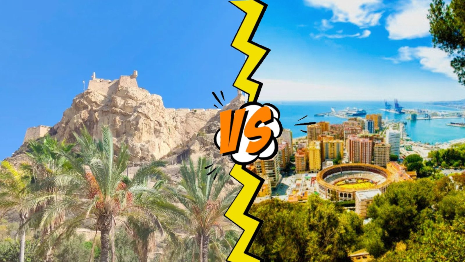 Alicante ou Malaga