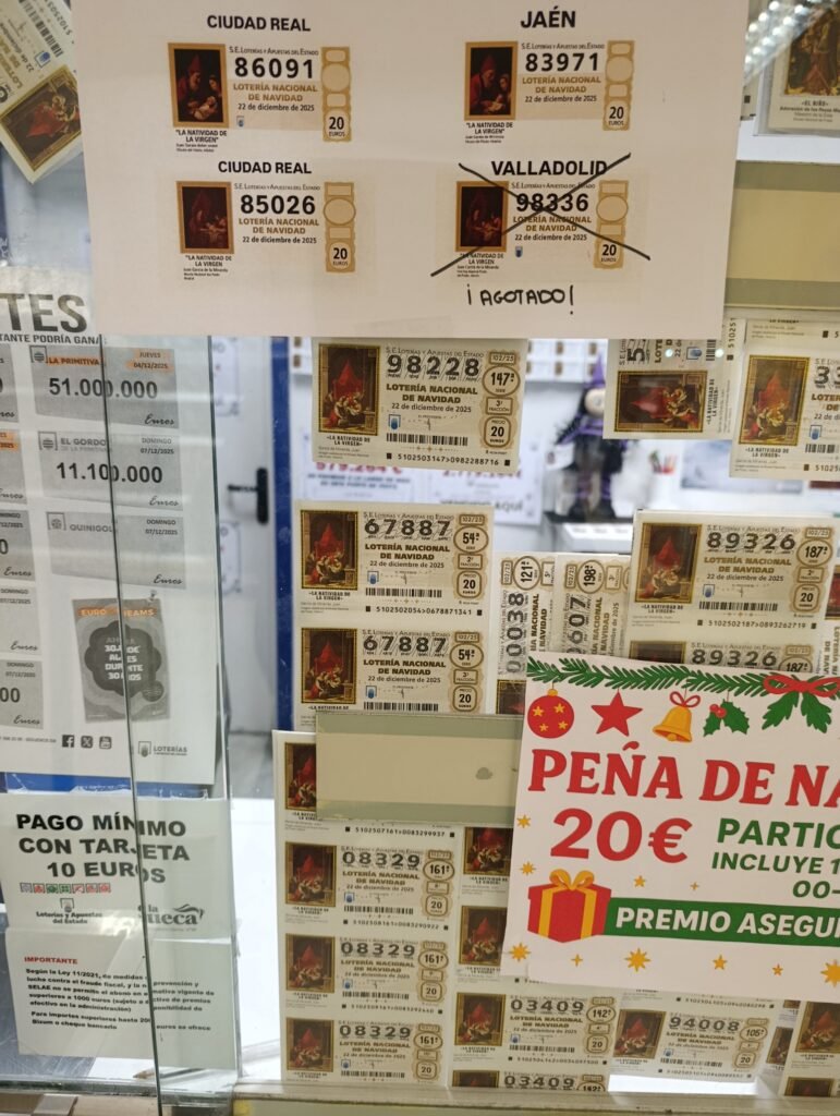 loterie de Noël en Espagne loterie de Noël en Espagne