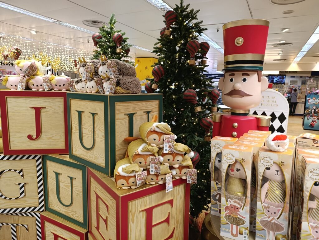 shopping de Noël à Alicante