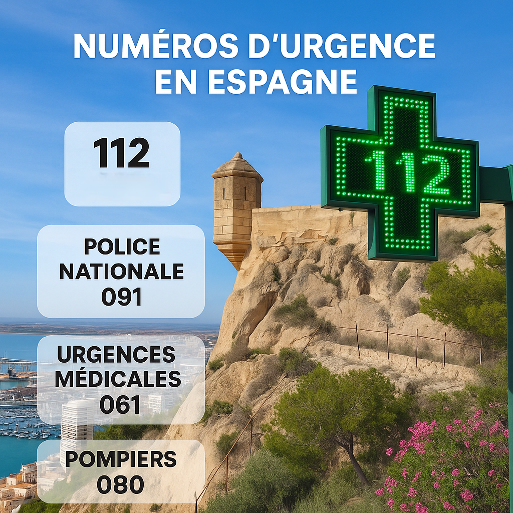Numéros d’urgence en Espagne Numéros d’urgence en Espagne